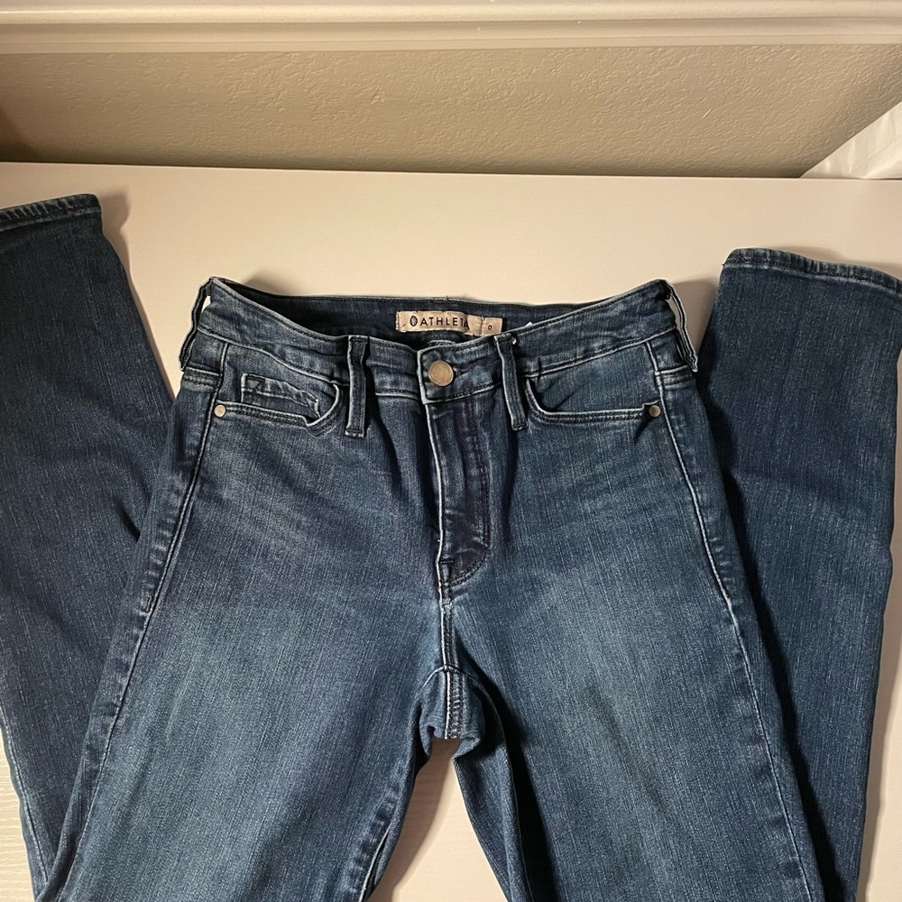 Athleta sculptek ultra skinny jean medium wash - Picture 2 of 4